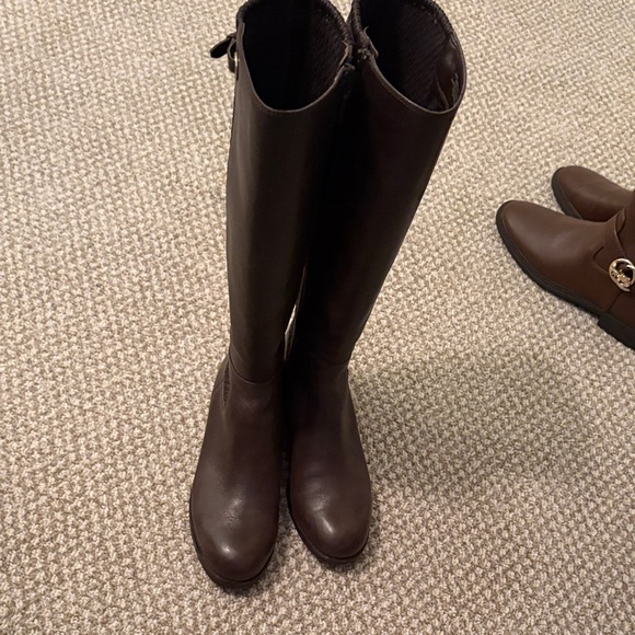 Cole Haan Shoes - Cole Haan Dark Brown Knee-High Boots
